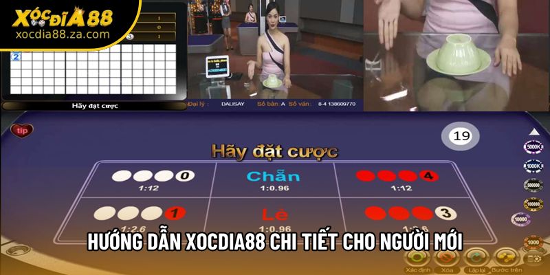 Hướng dẫn Xocdia88 chi tiết cho người mới